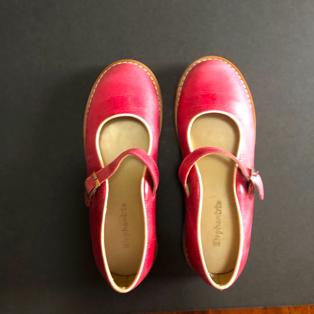 Girls Elephantito Mary Jane Shoes